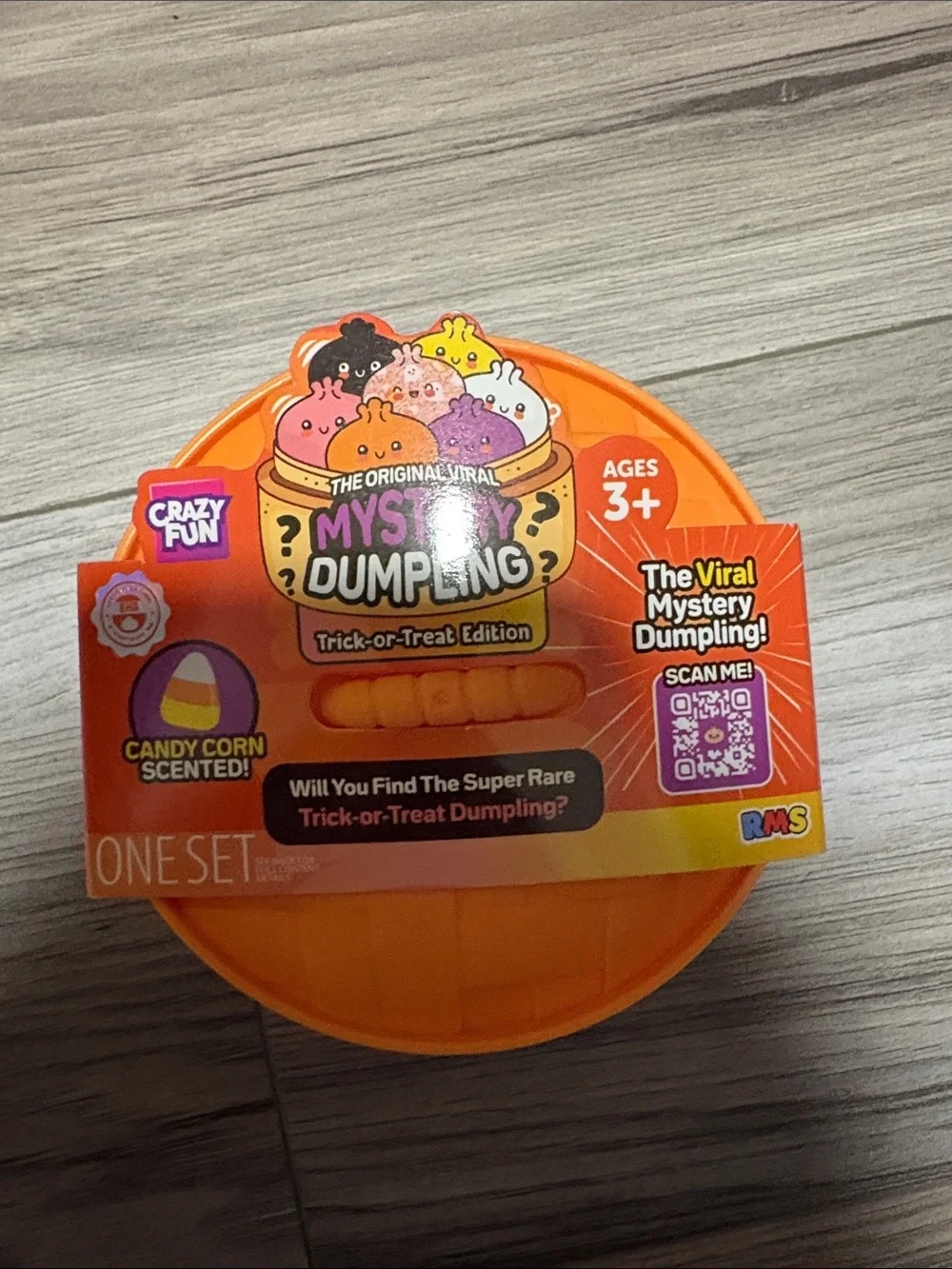 RMS Mystery Dumpling Trick-or-Treat Edition White Squishy Candy Corn Scented 🍭🧡